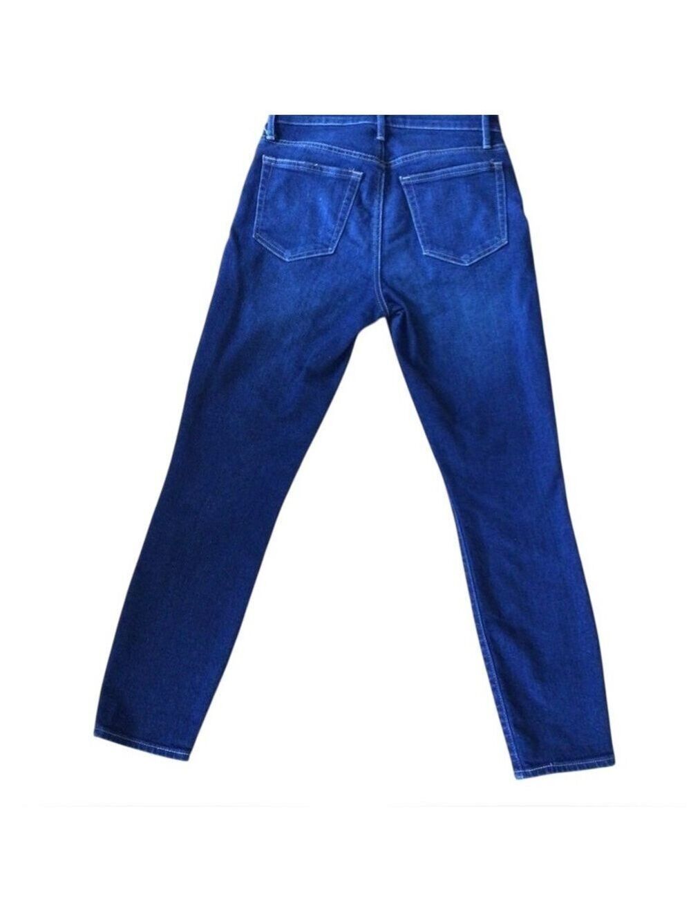 GAP 1969 distressed jeans true skinny high rise waist waisted stretchy size 2/26